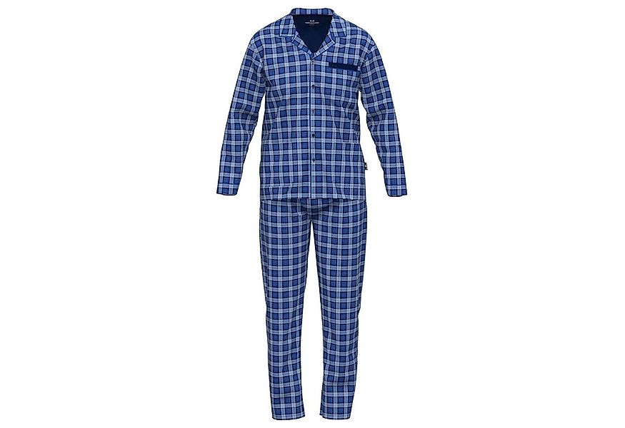 GÖTZBURG Pyjama Herren Pyjama Baumwolle (2 tlg) günstig online kaufen