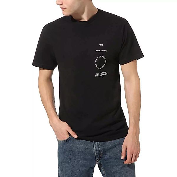 Vans Distortion Type Kurzärmeliges T-shirt L Black günstig online kaufen
