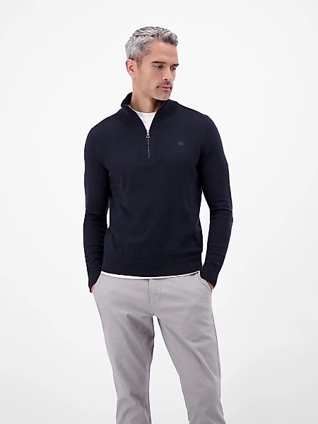 LERROS Troyer "LERROS Flachstrickpullover mit Troyerkragen" günstig online kaufen