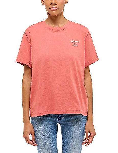 MUSTANG Kurzarmshirt Damen Style Floris günstig online kaufen