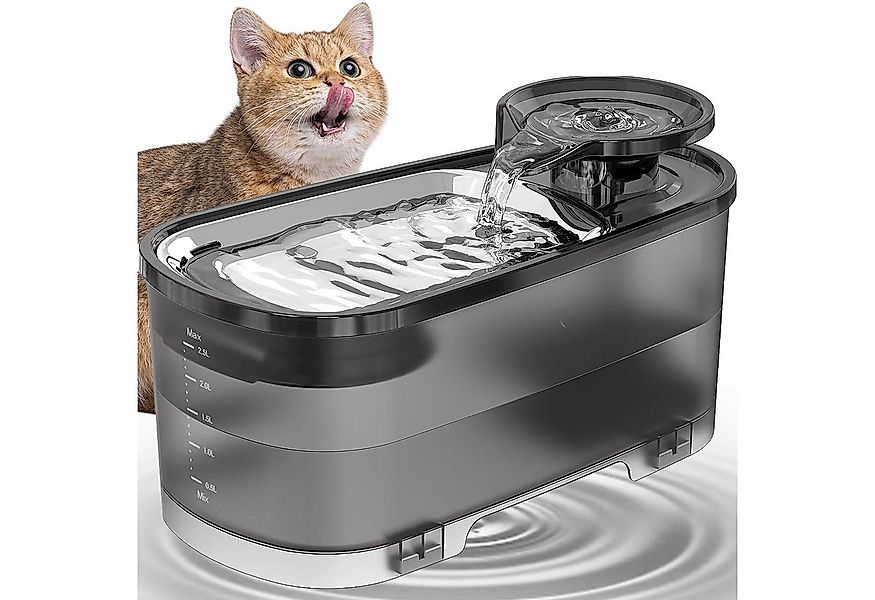 MODFU Trinkbrunnen Haustier Wasserspender Katzentrinkbrunnen 2.5 l, Automat günstig online kaufen