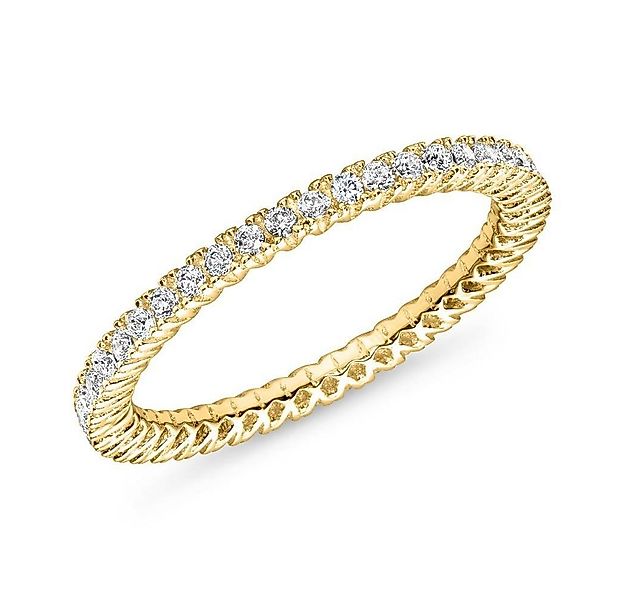 Unique Goldring Eterninyring 333er Gold mit Zirkoniasteinen von Unique (Grö günstig online kaufen