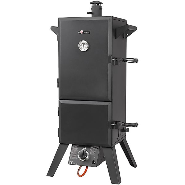 EL Fuego Gasgrill/Smoker Portland XL ca. 64 x 127,5 x 50 cm günstig online kaufen