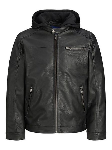 Jack & Jones Bikerjacke Jacke Rocky Kunstlederjacke (1-St) günstig online kaufen
