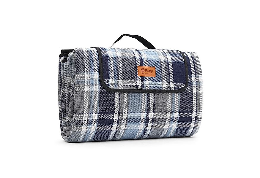 Picknickdecke 200x200 cm Campingdecke XXL Stranddecke Wasserdicht Wärmeisol günstig online kaufen