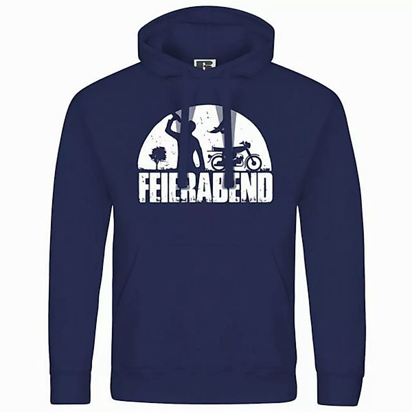 deinshirt Kapuzenpullover Herren Kapuzenpullover Feierabend Simson Mit Prin günstig online kaufen