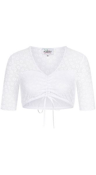 Nübler Dirndlbluse Dirndlbluse kurzarm Moni in Weiß von Nübler günstig online kaufen