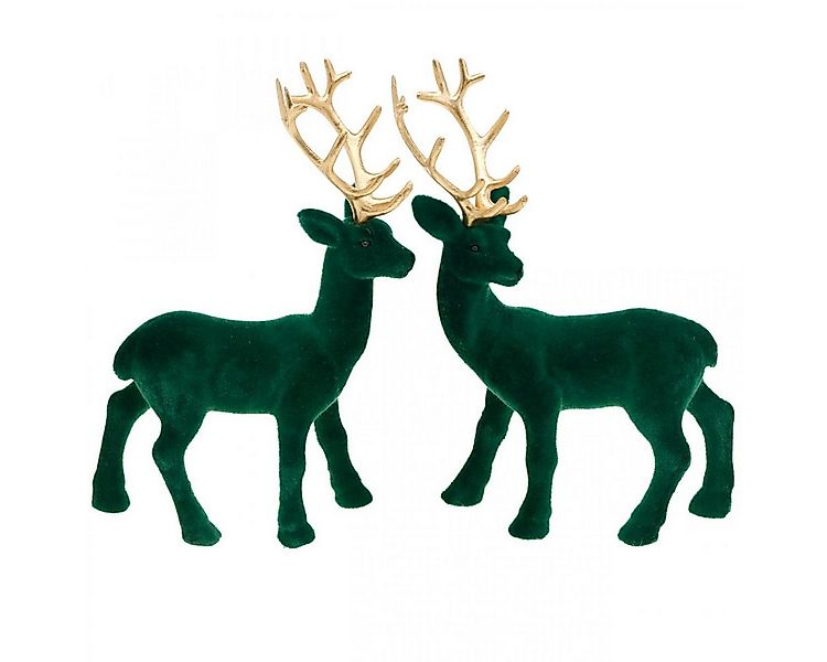 Viana Weihnachtsmann Dekohirsch Figuren für Weihnachten Hirsch Deko für Tis günstig online kaufen