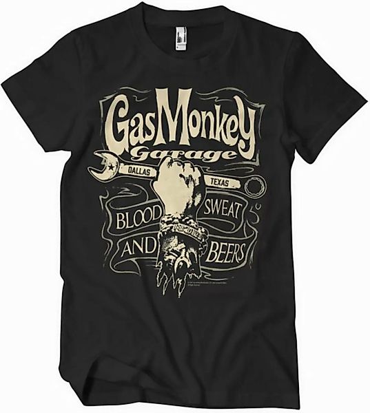 Gas Monkey Garage T-Shirt Gmg Wrench Label T-Shirt günstig online kaufen