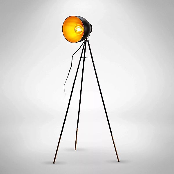 B.K.Licht Leuchten-Set, 2-teilig: Deckenlampe (für 1 x E27) + Stehleuchte ( günstig online kaufen