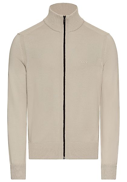 BOSS ORANGE Strickjacke "Avac", mit Logostickerei auf der Brust günstig online kaufen