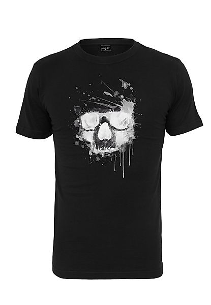 MisterTee T-Shirt MisterTee Herren Waterpaint Skull günstig online kaufen