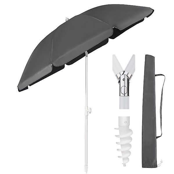 Sekey Sonnenschirm Ø160 cm Sonnenschirm UV50+ günstig online kaufen
