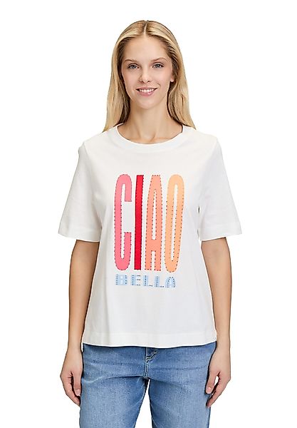 Cartoon Kurzarmshirt Cartoon Printshirt mit Rundhalsausschnitt günstig online kaufen