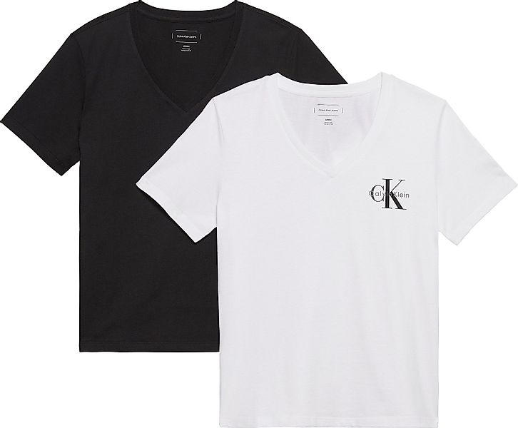 Calvin Klein Jeans Kurzarmshirt A- Logo günstig online kaufen