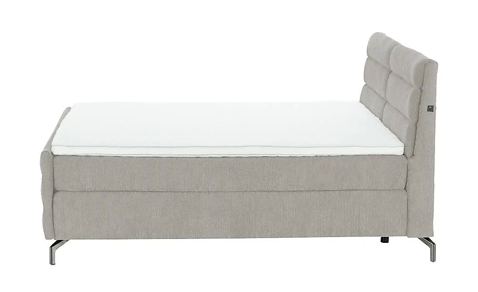 pop Boxspringbett  Maranello ¦ grau ¦ Maße (cm): B: 168 H: 116 Betten > Kom günstig online kaufen