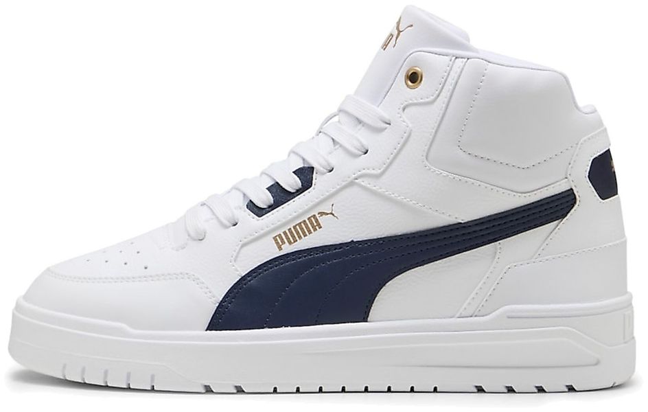 PUMA Puma Shuffle Downtown Mid White-Navy-Gold günstig online kaufen
