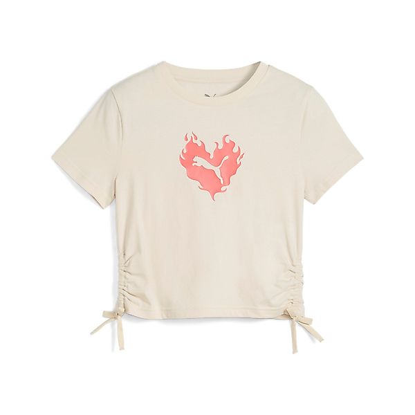 PUMA T-Shirt FLAMING LOVE KNOTTED TEE günstig online kaufen