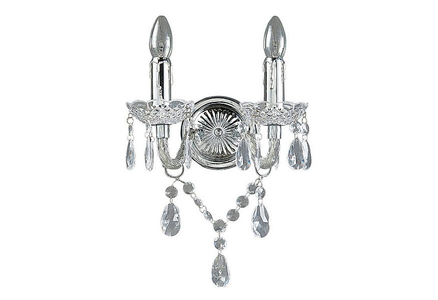 Lindby Wandleuchte Merida, Kunststoff Transparent IP20, 2 x 40 W günstig online kaufen