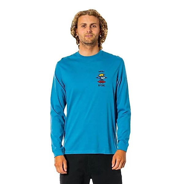 Rip Curl Search Essential Langarm-t-shirt M Ocean günstig online kaufen