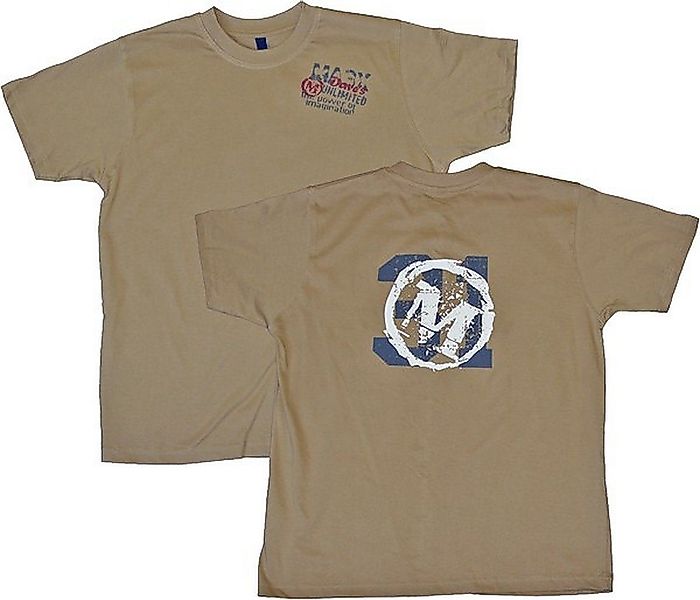 Dave's Rundhalsshirt T-Shirt Herren M3 beige günstig online kaufen