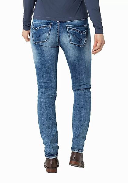 TIMEZONE Damen Jeans SLIM ENAYTZ - Slim Fit - Blau - Dark Rebel Blue Wash günstig online kaufen