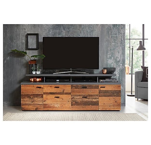 trendteam Media-Board, TV-Lowboard Sideboard Mediaschrank Fernsehschrank Br günstig online kaufen