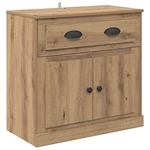vidaXL Highboard Artisan-Eiche 70 x 35,5 x 67,5 cm Holzwerkstoff 881418 günstig online kaufen