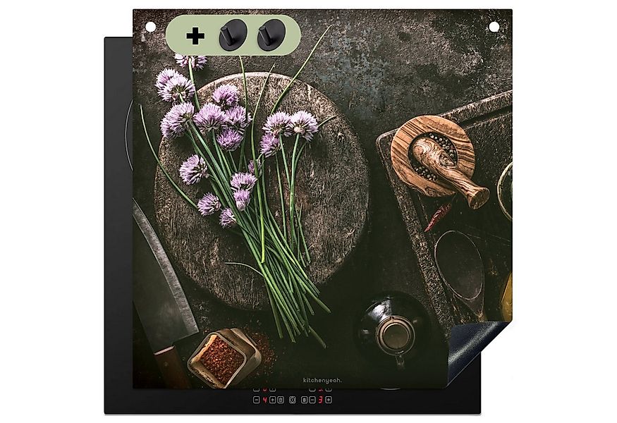 KitchenYeah Küchenrückwand Kräuter - Gewürze - Stilleben, (1-tlg), Induktio günstig online kaufen