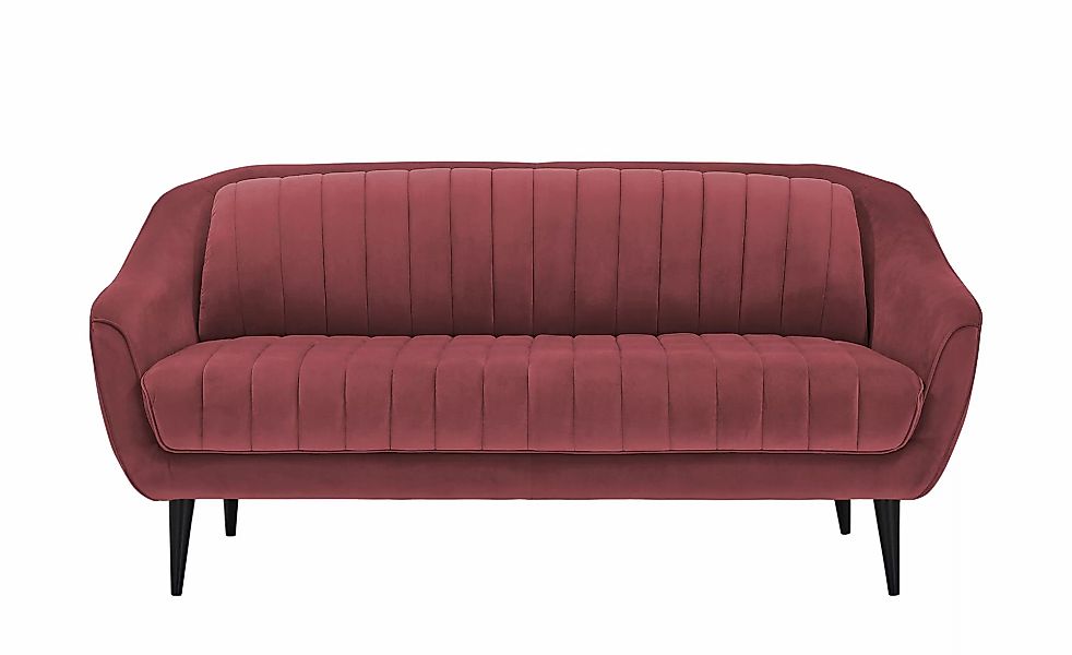 Sofa  Sophia ¦ rot ¦ Maße (cm): B: 190 H: 83 T: 90.0 Polstermöbel > Sofas > günstig online kaufen