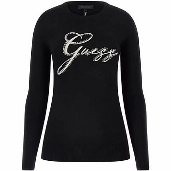 Guess  Fleecepullover Olive Sweatshirt Logo Rn Ls Swtr günstig online kaufen