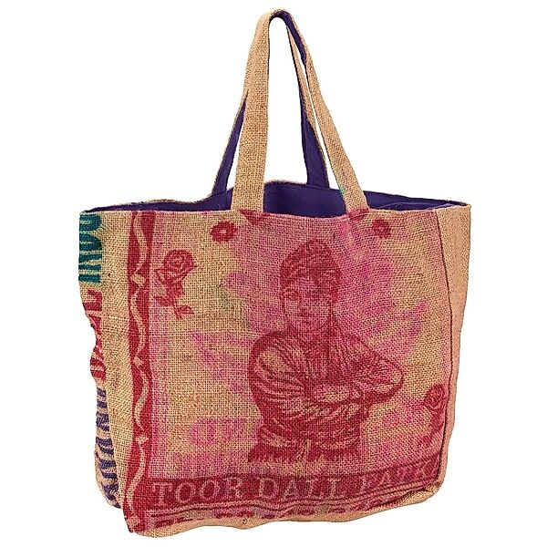 Rice & Carry Strandtasche Aus Jute günstig online kaufen