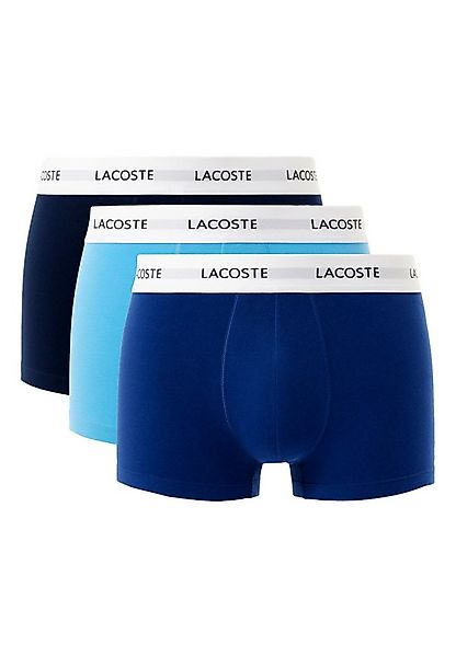 Lacoste Boxershorts Boxershorts Unterhosen 3-Pack (3-St) günstig online kaufen