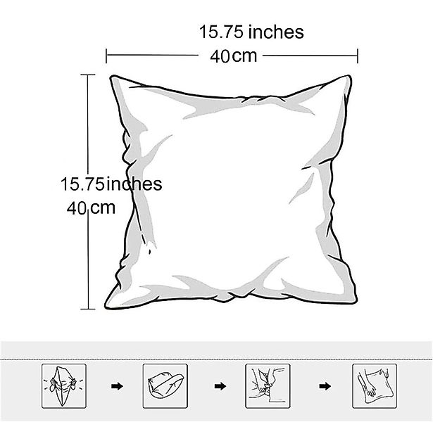 OKWISH Kissenbezüge 2er Set Kissenbezug Kissenhülle günstig online kaufen