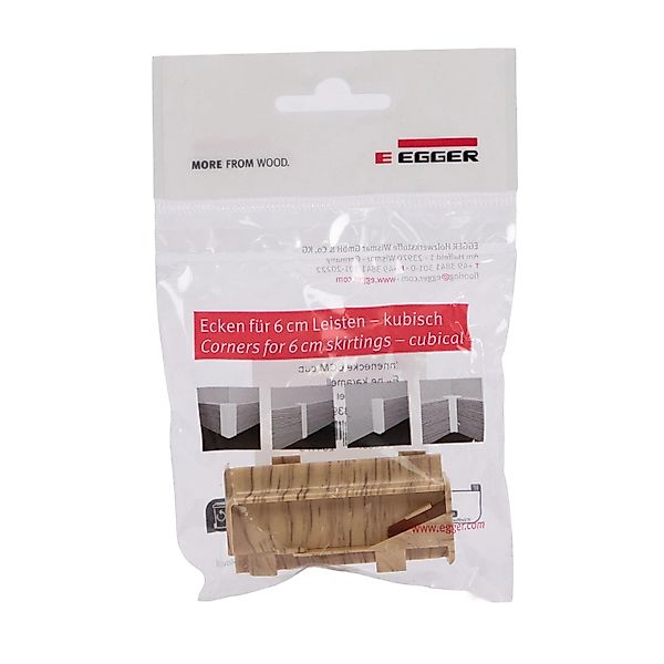 Egger Innenecke Kubisch 6 cm Eiche Karamell 2 Stück günstig online kaufen