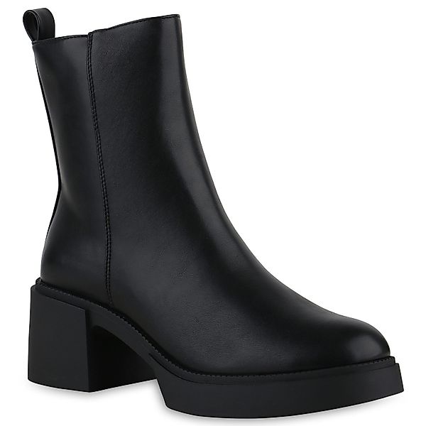 VAN HILL 840818 Damen Übergrößen Stiefelette günstig online kaufen