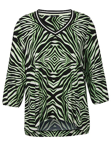 FRAPP Print-Shirt (1-tlg) mit Allovermuster günstig online kaufen