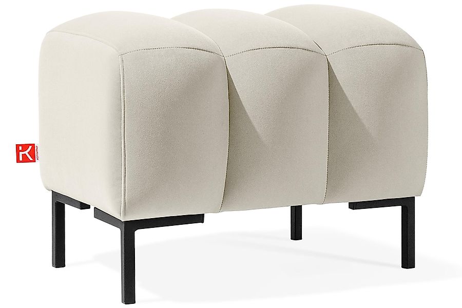 KONSIMO® Sitzhocker Polsterhocker PECCO hergestellt in günstig online kaufen