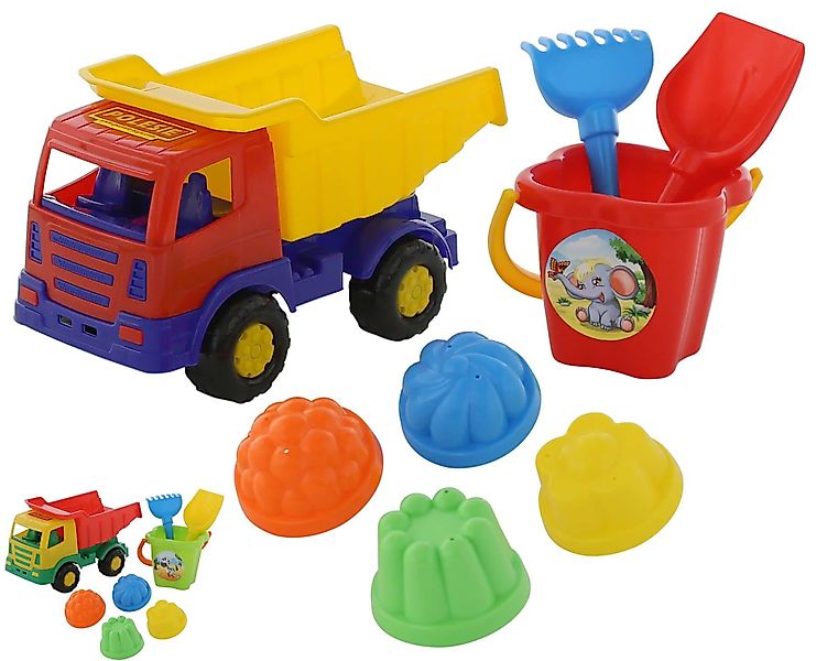Polesie Spielzeug-Kipper Sandset Muldenkipper Mirage m. günstig online kaufen