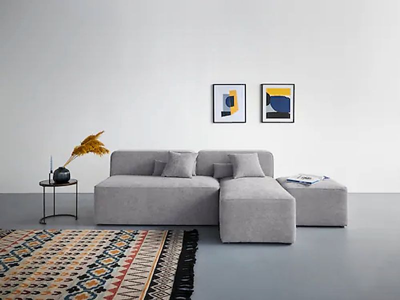 Home affaire Ecksofa »Sundstrup L-Form« Modulserie, individuelle Zusammenst günstig online kaufen