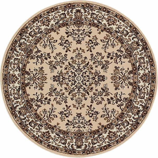 HANSE Home Teppich "Halton" rund 8 mm Höhe Kurzflor, Orient Optik, mit Bord günstig online kaufen