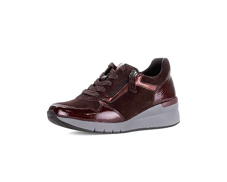 Gabor Sneaker low Materialmix Leder Sneaker günstig online kaufen