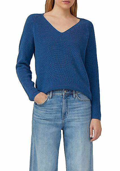 s.Oliver Strickpullover, mit V-Ausschnitt günstig online kaufen
