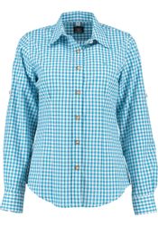 OS Trachten Trachtenbluse Qorru Taillierte Langarmbluse günstig online kaufen