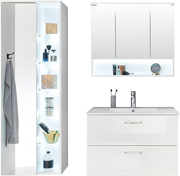 BASIC by Balculina Badmöbel-Set Best80, (3-St), günstig online kaufen
