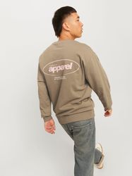 Jack & Jones Sweatshirt "JJEBRADLEY GRAPHIC SWEAT CREW NOOS" mit Front und günstig online kaufen