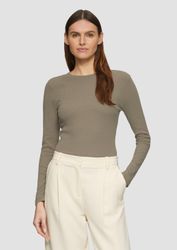 s.Oliver Langarmshirt T-Shirt Geripptes Langarmshirt im günstig online kaufen