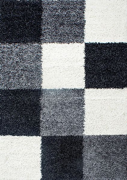 Teppium Teppich Kariert Design, Rechteckig, Höhe: günstig online kaufen