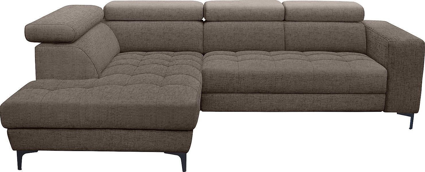 alina Ecksofa Valea, mit Rückenlehnenverstellung, wahlweise günstig online kaufen