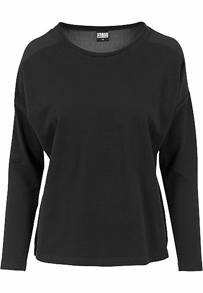 URBAN CLASSICS Sweatshirt "Urban Classics Damen Ladies Oversize Chiffon Cre günstig online kaufen